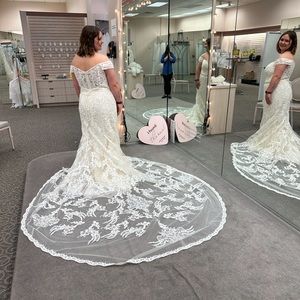 Oleg Cassini Wedding Dress